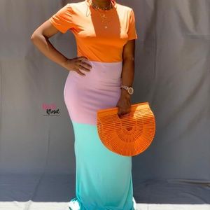 The Colour Block Dress